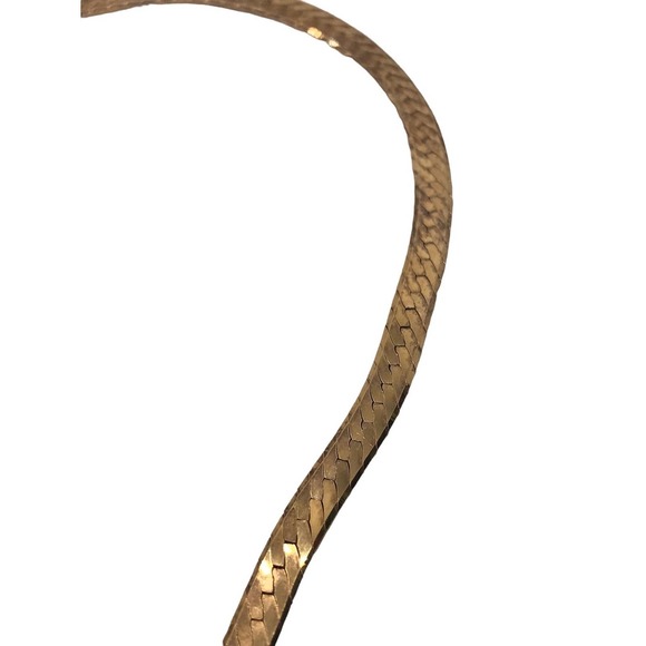 Vintage Sterling Silver 925 20” Gold Tone Chain - Picture 3 of 5